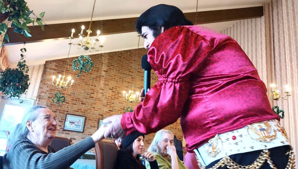 maggie has not seen elvis in many years